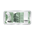 ₹500 Note 999 Silver Bar  - 50g  | Collections Today