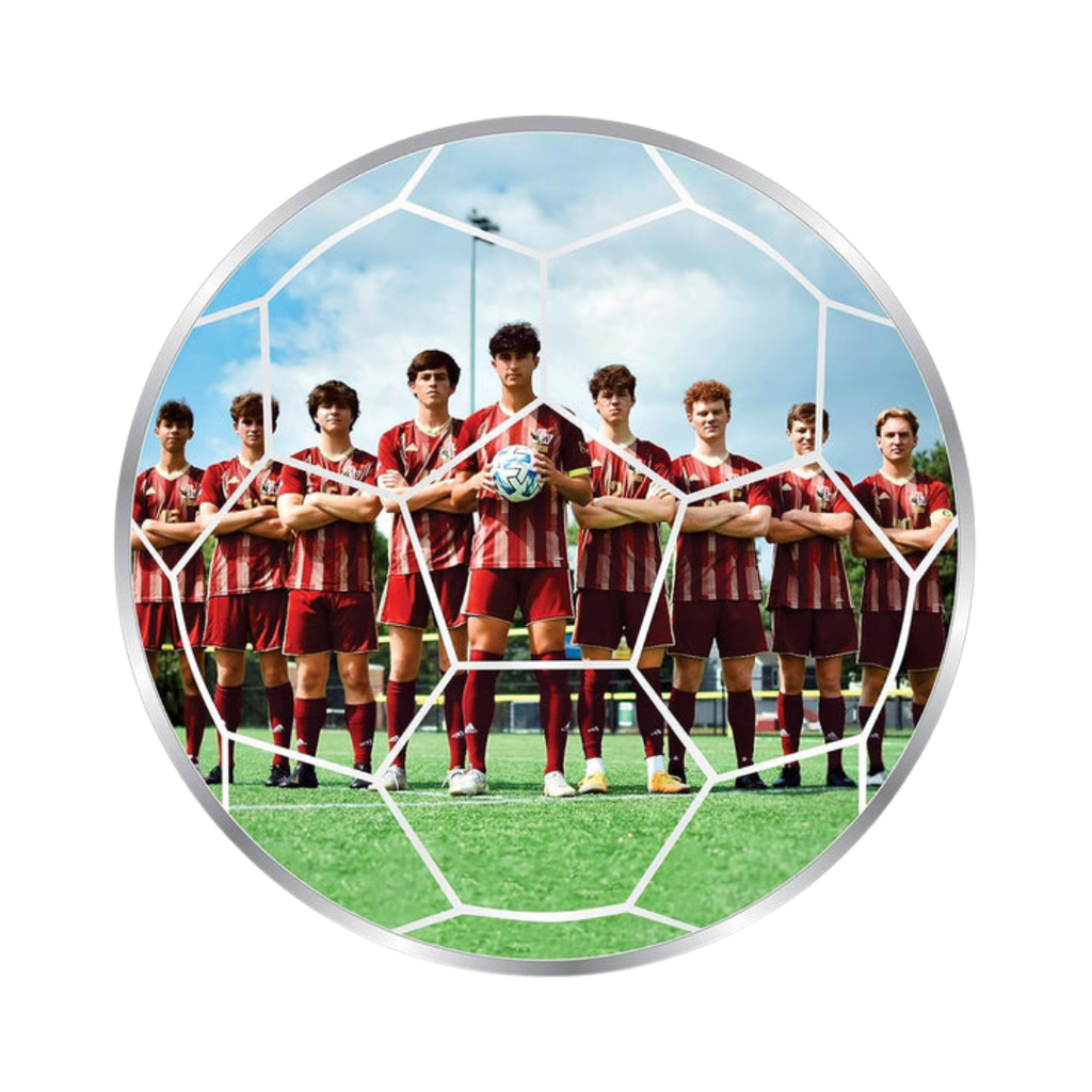 Football Team Premium Silver Coin – 10g | Collections Today