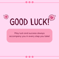 Good Luck Gift Card