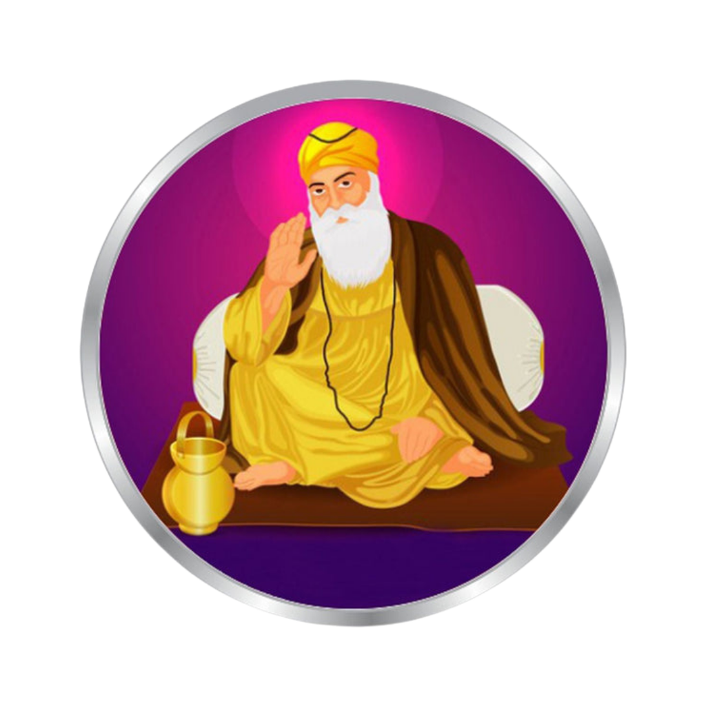 Divine Guru Nanak Dev Ji 999 Silver Coin – 10g | Collections Today