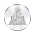 Guru Nanak Dev Ji Engraved Premium 999 Silver Coin – 10g | Collections Today