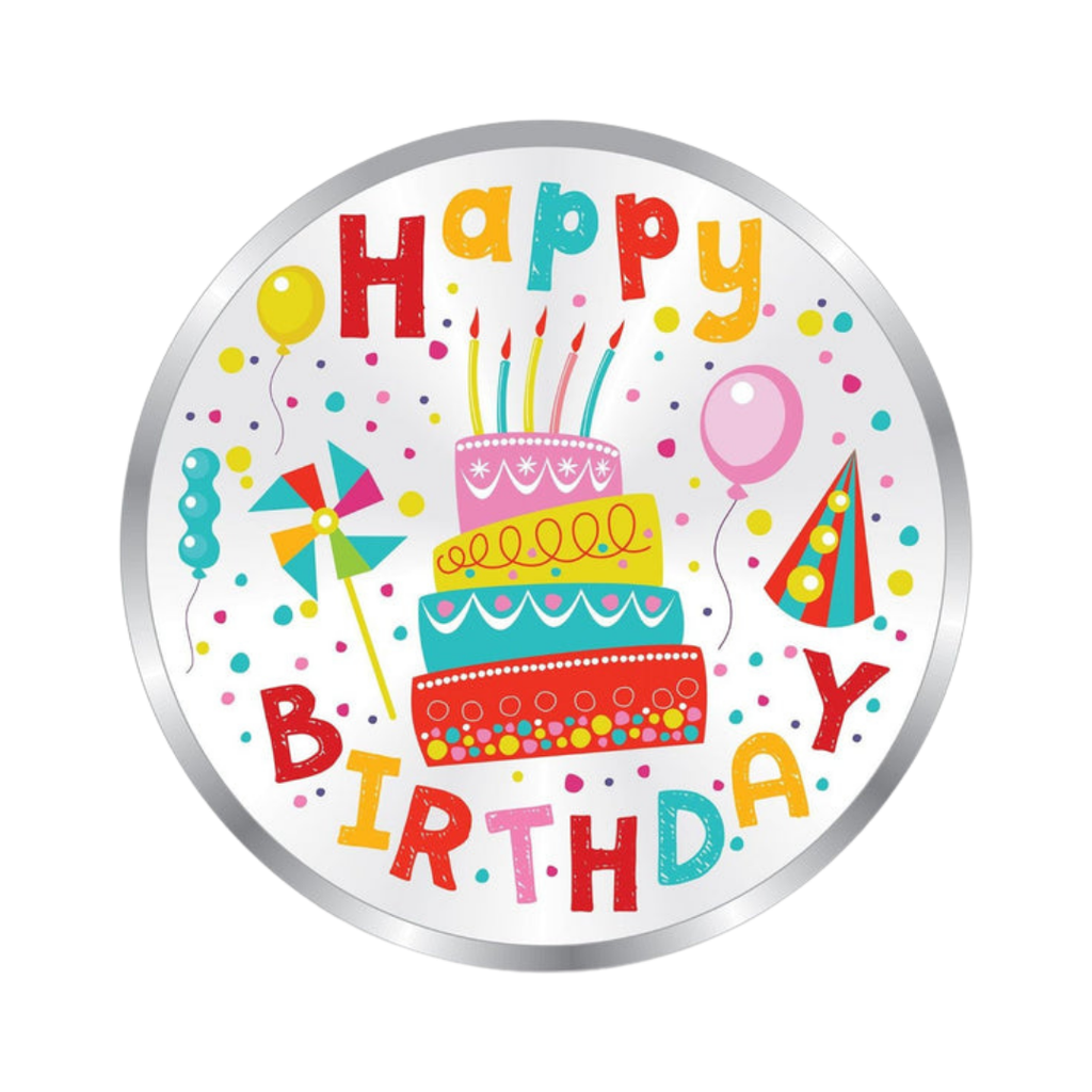 Happy Birthday Celebration Premium 999 Silver Coin – 10g | Collections Today