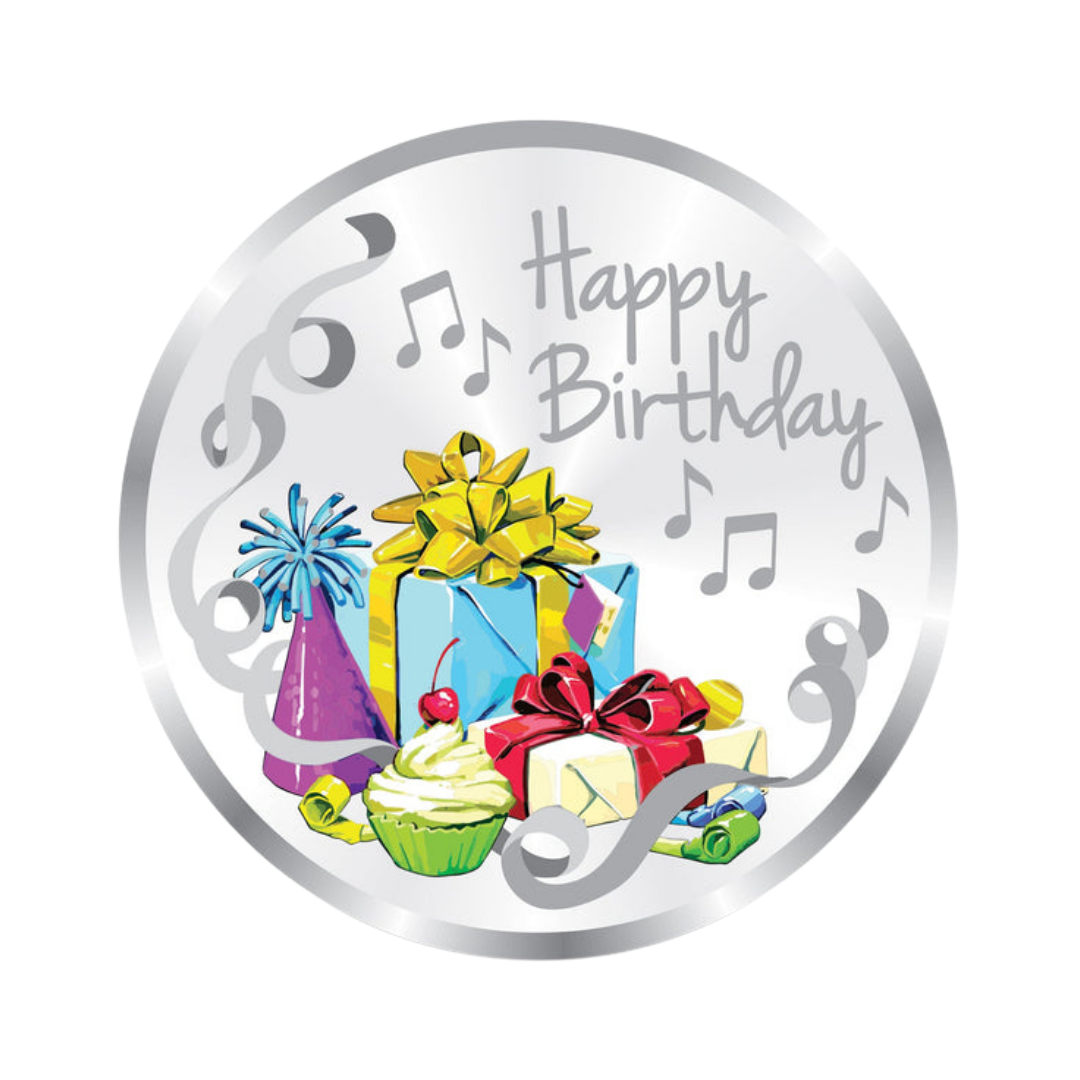Happy Birthday Gifts Premium 999 Silver Coin – 10g | Collections Today
