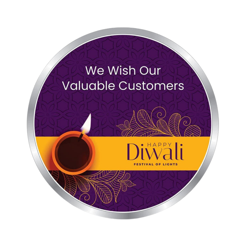 Happy Diwali – Valuable Customers 999 Silver Coin – 10g | Collections Today
