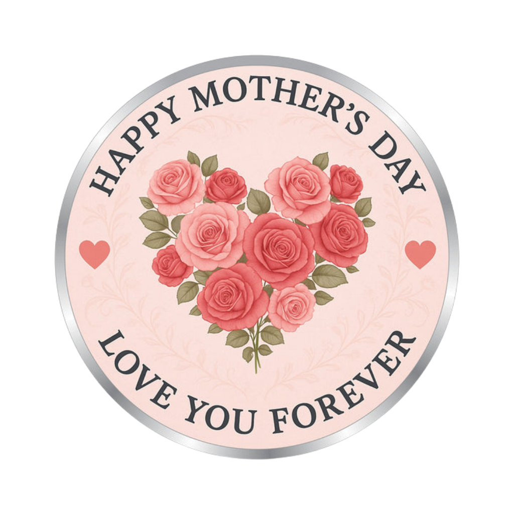 Happy Mother's Day Premium 999 Silver Coin – 10g | Collections Today