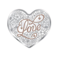 LOVE  heart shaped 999 Silver Coin - 10g | Collections Today