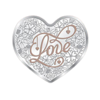 Love  heart shaped 999 Silver Coin - 20g | Collections Today