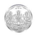 Lakshmi Ganesha Saraswati Premium 999 Silver Coin – 10g | Collections Today