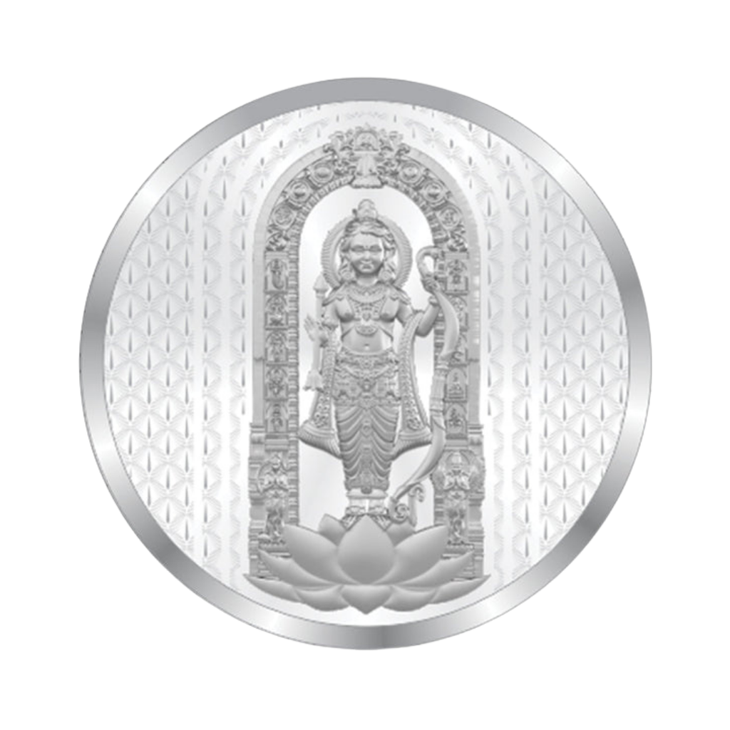 Lord Murugan Engraved 999 Premium Silver Coin – 10g | Collections Today