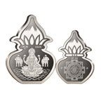 Omkar Mint Kalash Lakshmi Silver Coin – 10g, 999 Purity|Collections Today