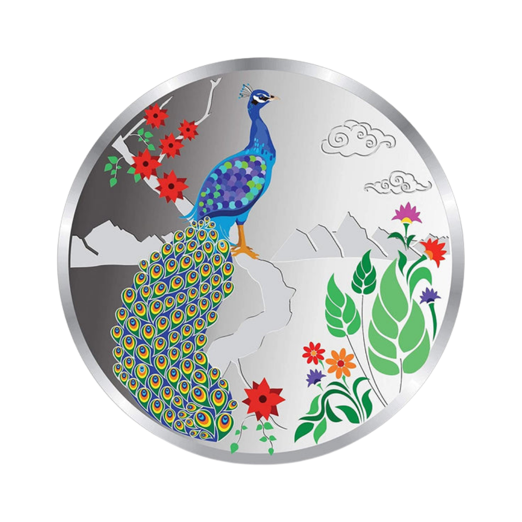 Peacock 999 Silver Coin -10g | Collections Today