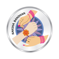 Raksha Bandhan Premium 999 Silver Coin – 10g | Collections Today