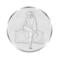 Shirdi Sai Baba Premium 999 Silver Coin – 10g | Collections Today