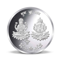 Shubh Labh Lakshmi Ganesha Engraved Premium 999 Silver Coin – 10g | Collections Today