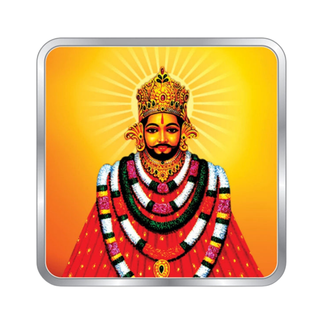 Khatu Shyam Ji Color 999 Silver Coin - 10g| Collections Today