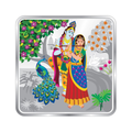 Radha Krishna 999 Silver Coin -10g | Collections Today