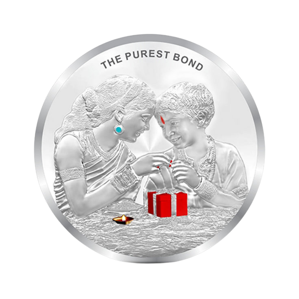 The Purest Bond Raksha Bandhan 999 Silver Coin - 10g| Collections Today