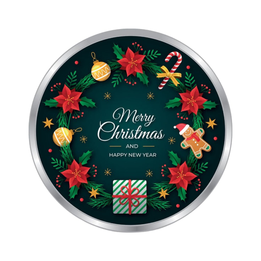Merry Christmas 999 Fine Silver Coin – 10g | Collections Today